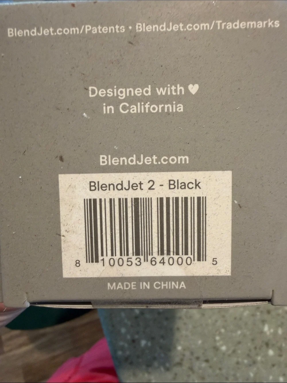BlendJet Portable Personal Blender — Black